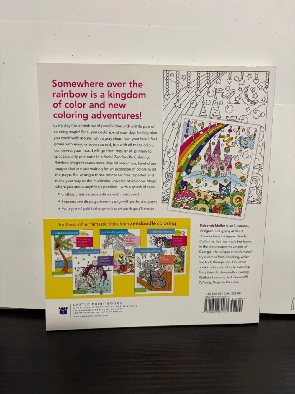 Rainbow Magic coloring book